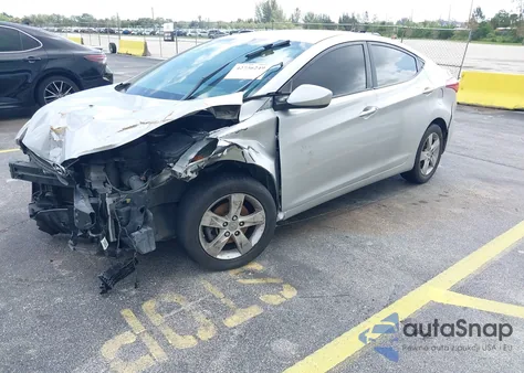 2013 Hyundai Elantra Gls из США, поврежденный, VIN 5NPDH4AE0DH254991